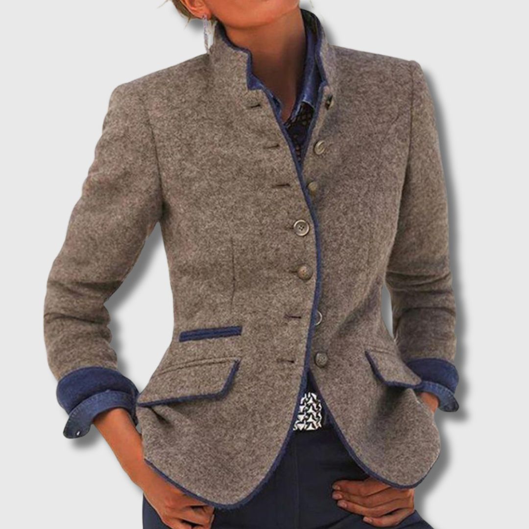 Vivienne™ | Women’s Classic Wool Blend Blazer Limited Edition