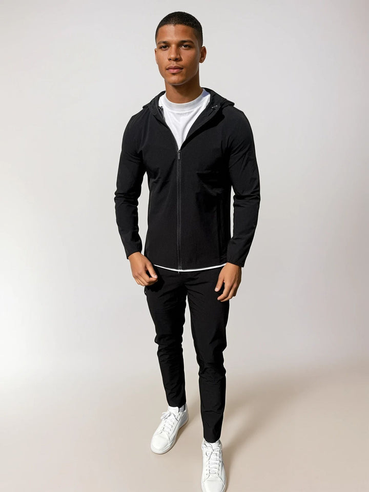 Tech Windbreaker - Black