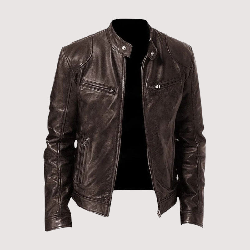 Vardell™ | Men’s Genuine Leather Jacket
