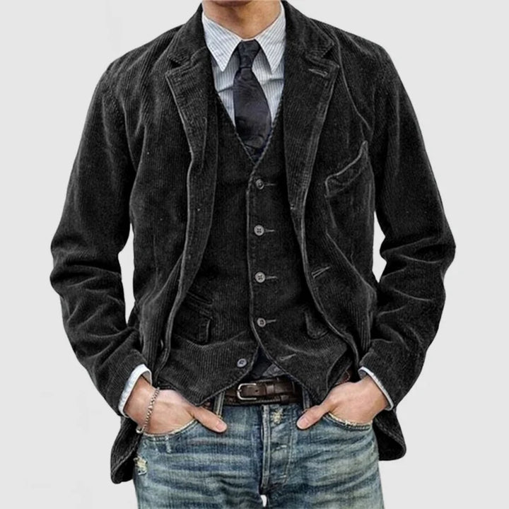Lorenti™ | Vintage Jacket & Vest Set