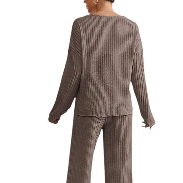 Malou™  | Cozy Elegance in a Two-Piece Essential Loungeset
