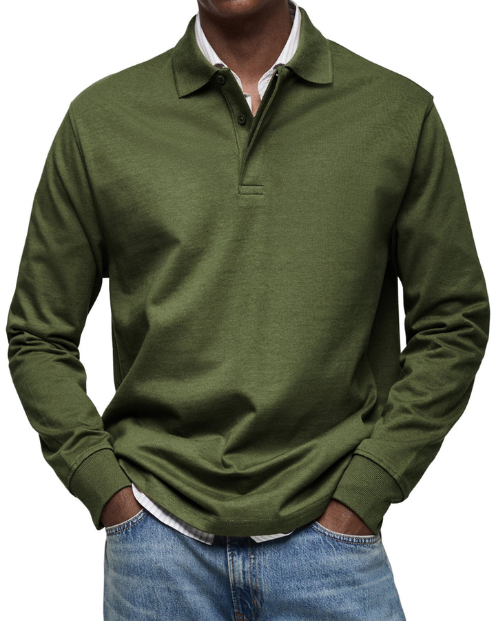 Tom™ | Long Sleeve Polo Shirt