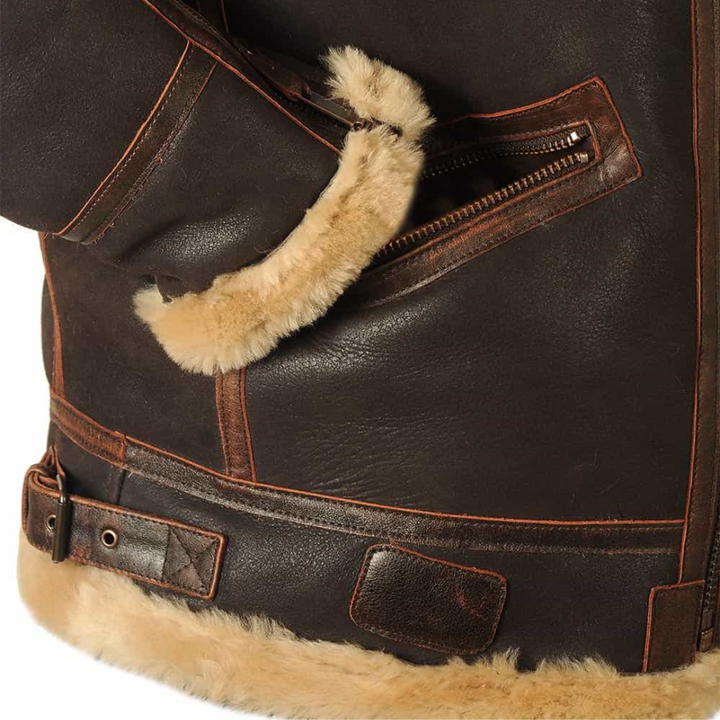 Savrani™ | Men’s Warm Aviator Jacket