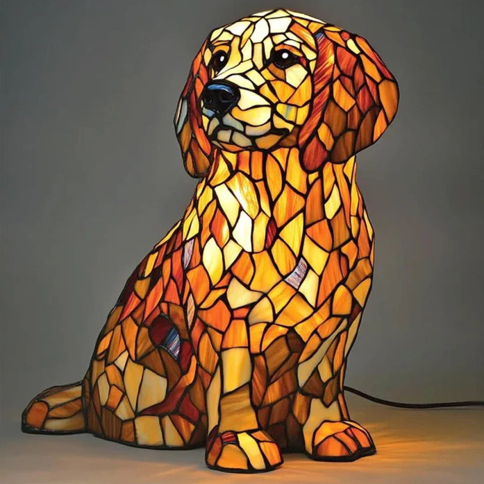 Odette™ | Elegant & Expressive Dog Lamp
