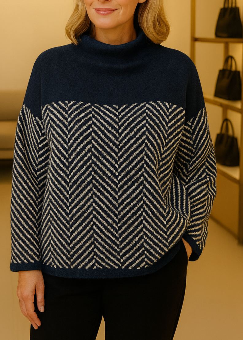 Malene™ | Elegant Turtleneck Sweater for Women
