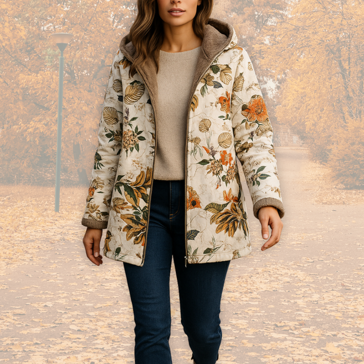 Camellia™ | Warm Winter Coat with Fleece Lining