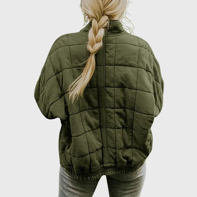 Bella™ | Quilted Bomber Jacket with Refined Warmth