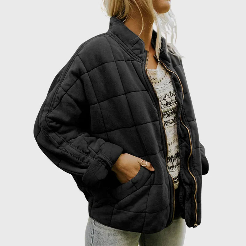 Bella™ | Quilted Bomber Jacket with Refined Warmth