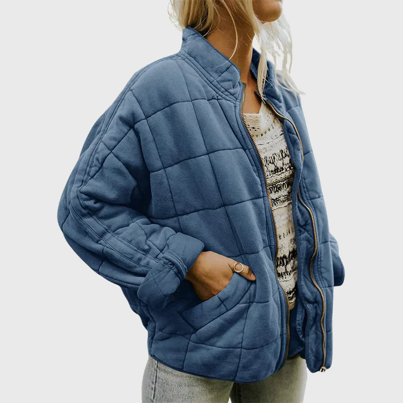 Bella™ | Quilted Bomber Jacket with Refined Warmth
