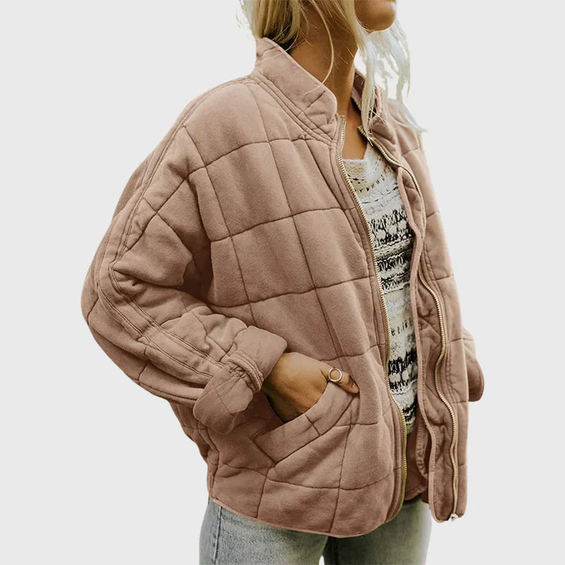 Bella™ | Quilted Bomber Jacket with Refined Warmth