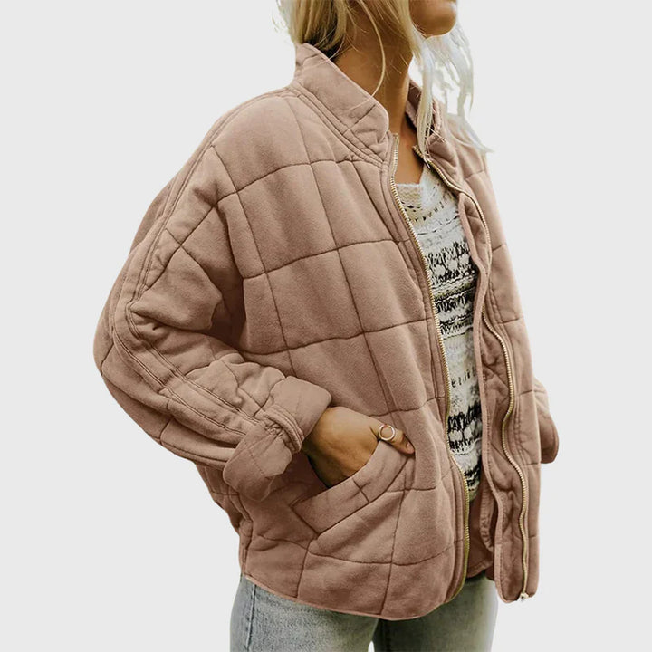 Bella™ | Quilted Bomber Jacket with Refined Warmth