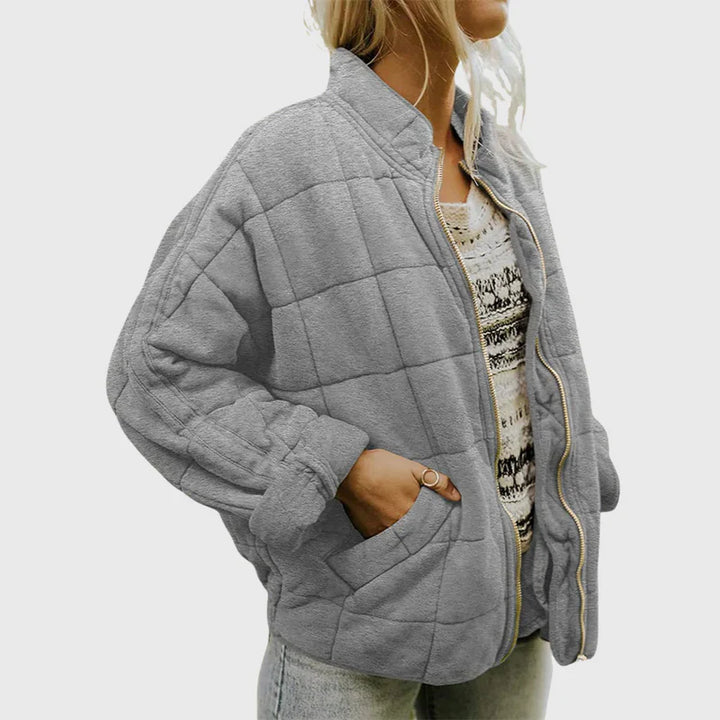 Bella™ | Quilted Bomber Jacket with Refined Warmth