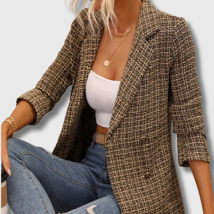 Sabine™ | Women’s Chic Tweed Blazer Limited Edition