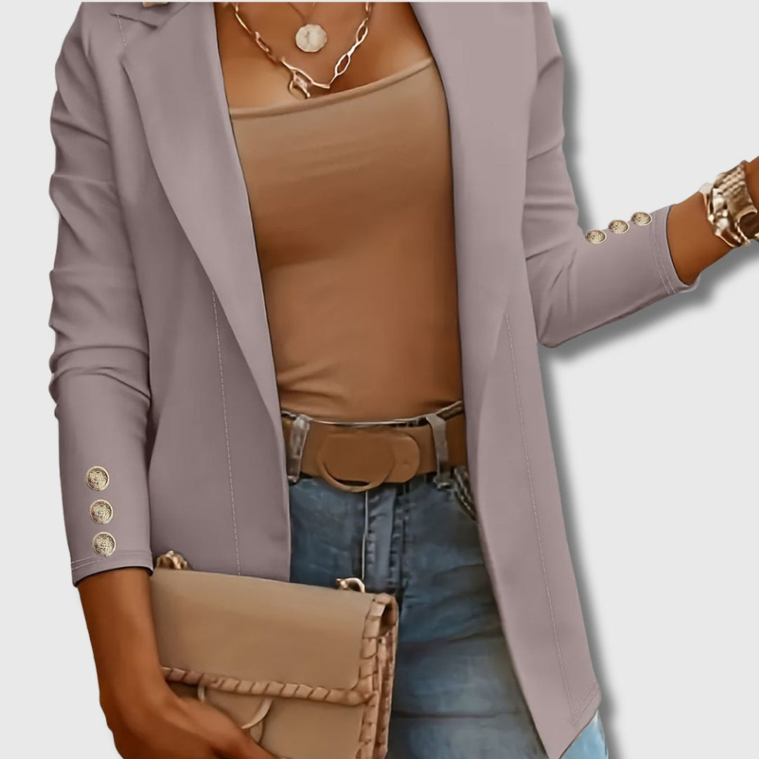 Noémie™ | Women’s Elegant Long Jacket Limited Edition