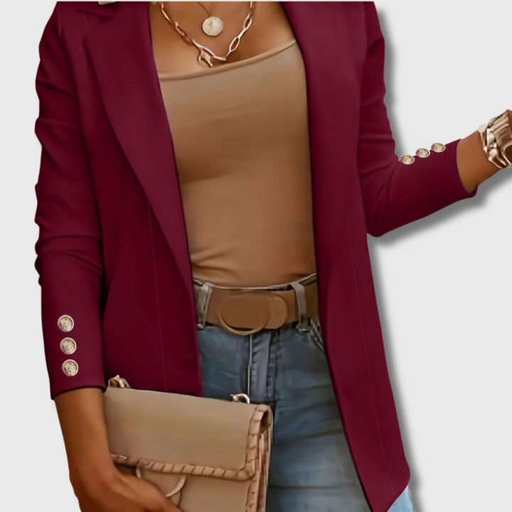 Noémie™ | Women’s Elegant Long Jacket Limited Edition