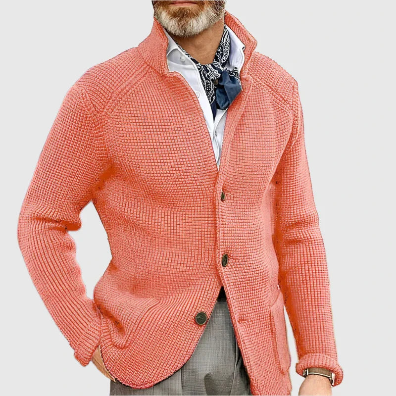 Arnaud™ | Retro Military-Inspired Cardigan for Modern Elegance