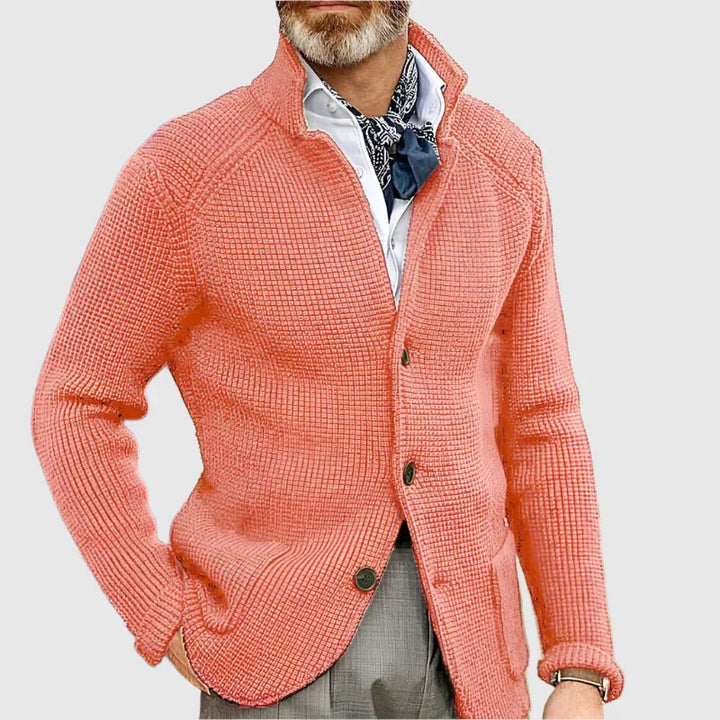 Arnaud™ | Retro Military-Inspired Cardigan for Modern Elegance