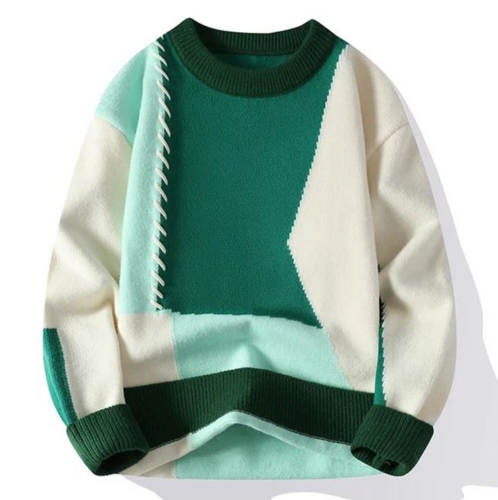 Tomas™ | patchwork sweater