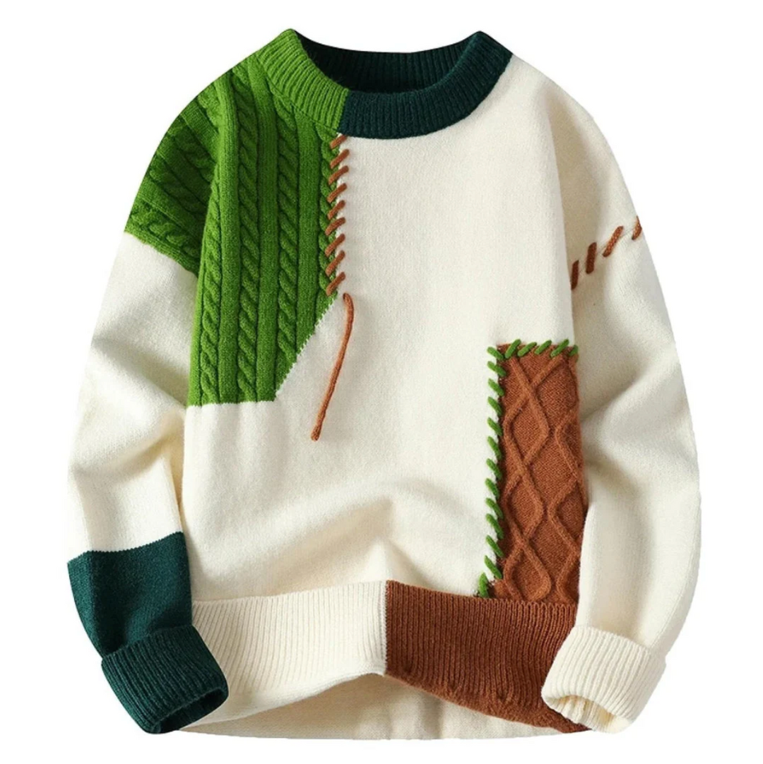 Tomas™ | patchwork sweater