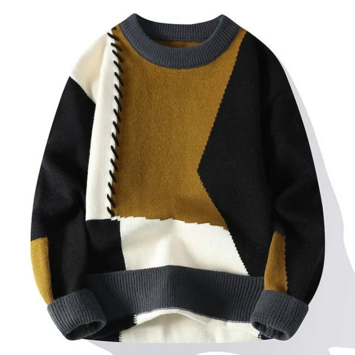 Tomas™ | patchwork sweater
