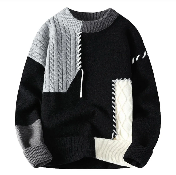 Tomas™ | patchwork sweater