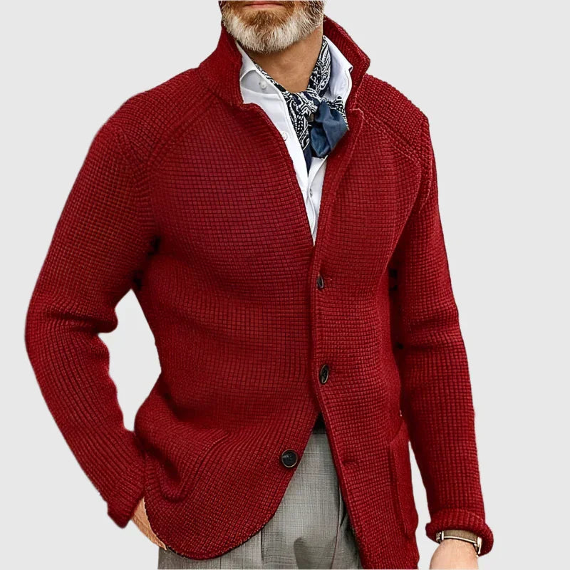 Arnaud™ | Retro Military-Inspired Cardigan for Modern Elegance
