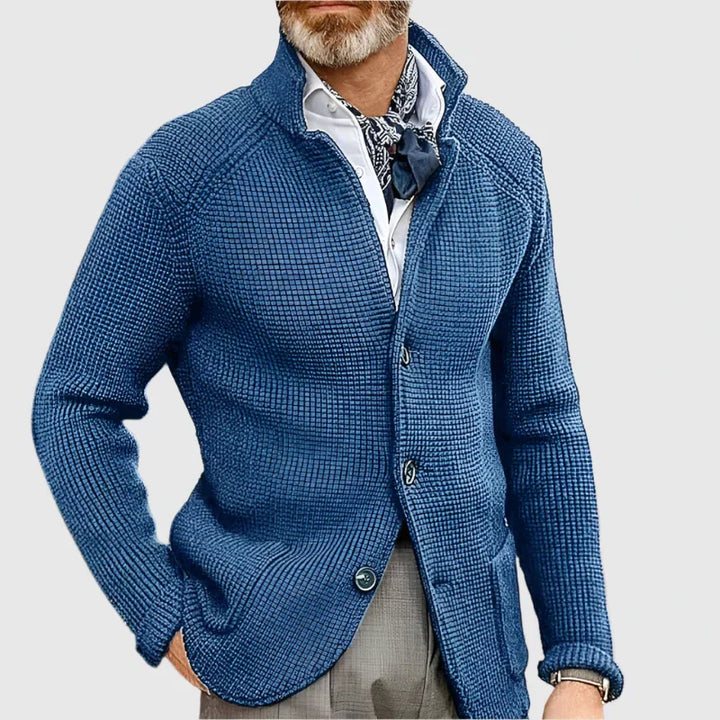 Arnaud™ | Retro Military-Inspired Cardigan for Modern Elegance