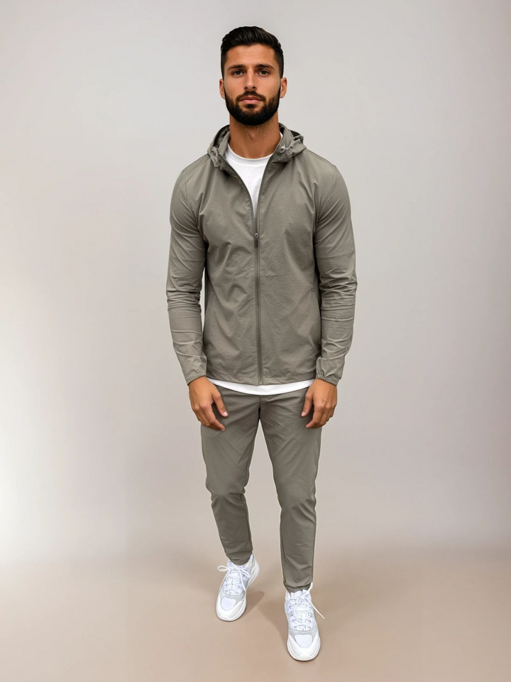 Tech Windbreaker - Olive