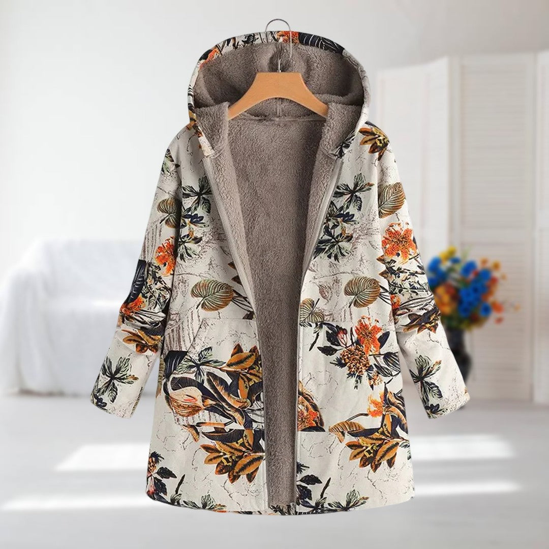 Camellia™ | Warm Winter Coat with Fleece Lining
