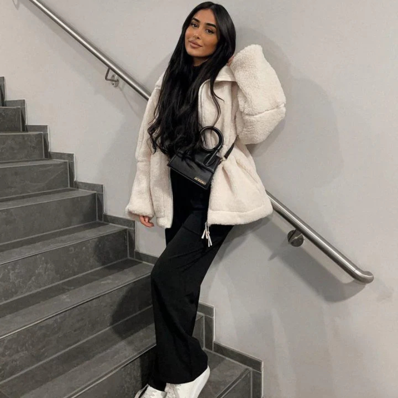 Kaja™ | Cozy Teddy Coat