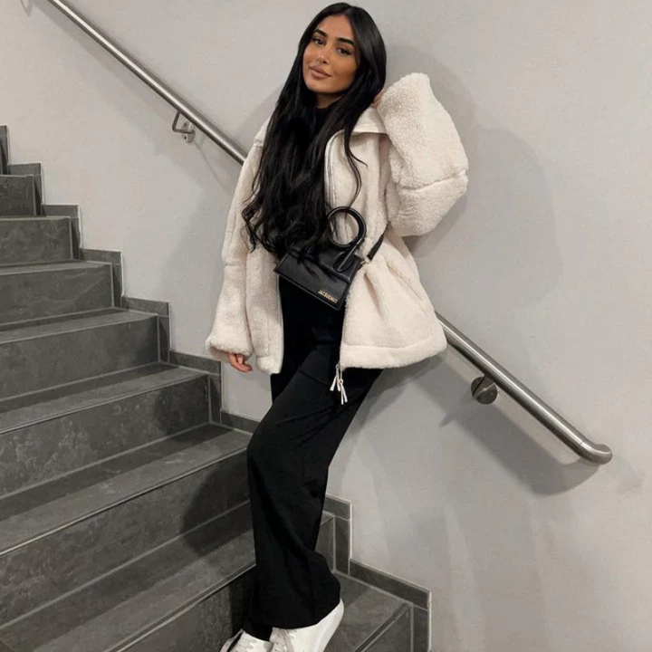 Kaja™ | Cozy Teddy Coat