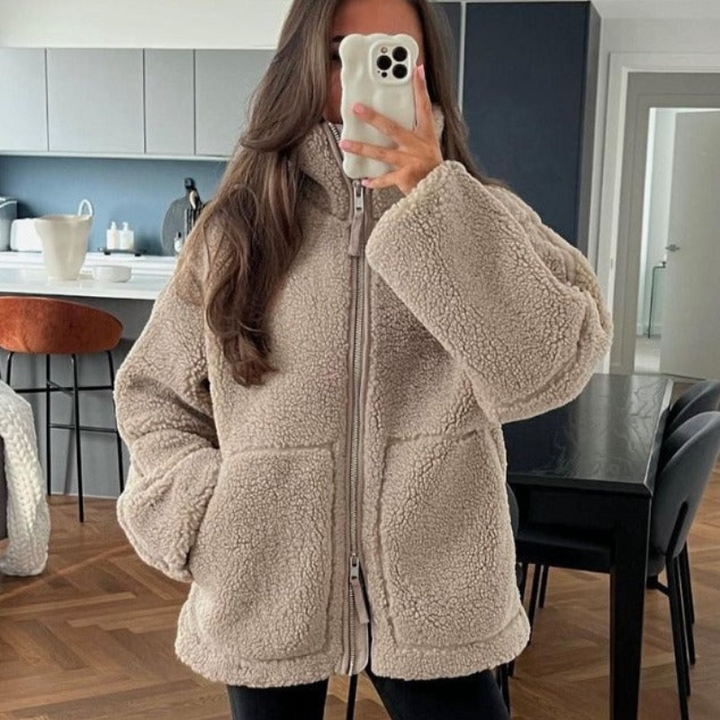 Kaja™ | Cozy Teddy Coat