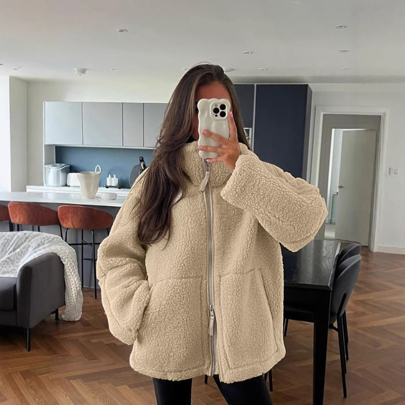 Kaja™ | Cozy Teddy Coat