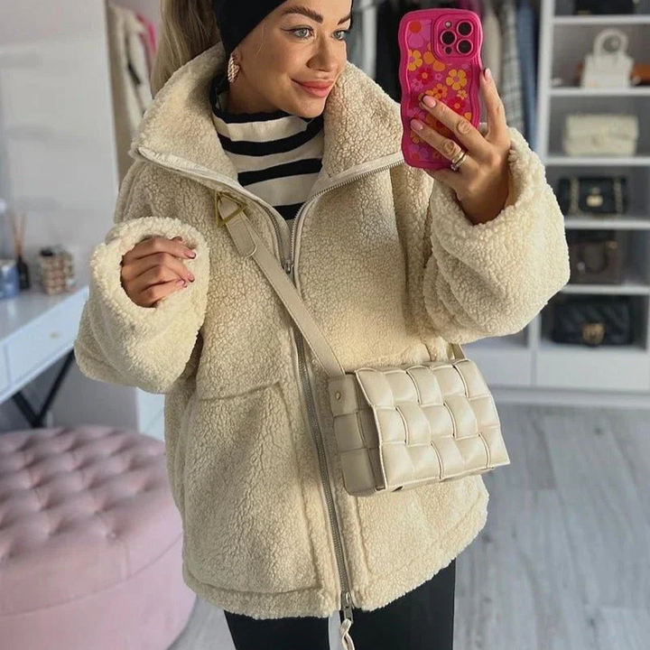 Kaja™ | Cozy Teddy Coat
