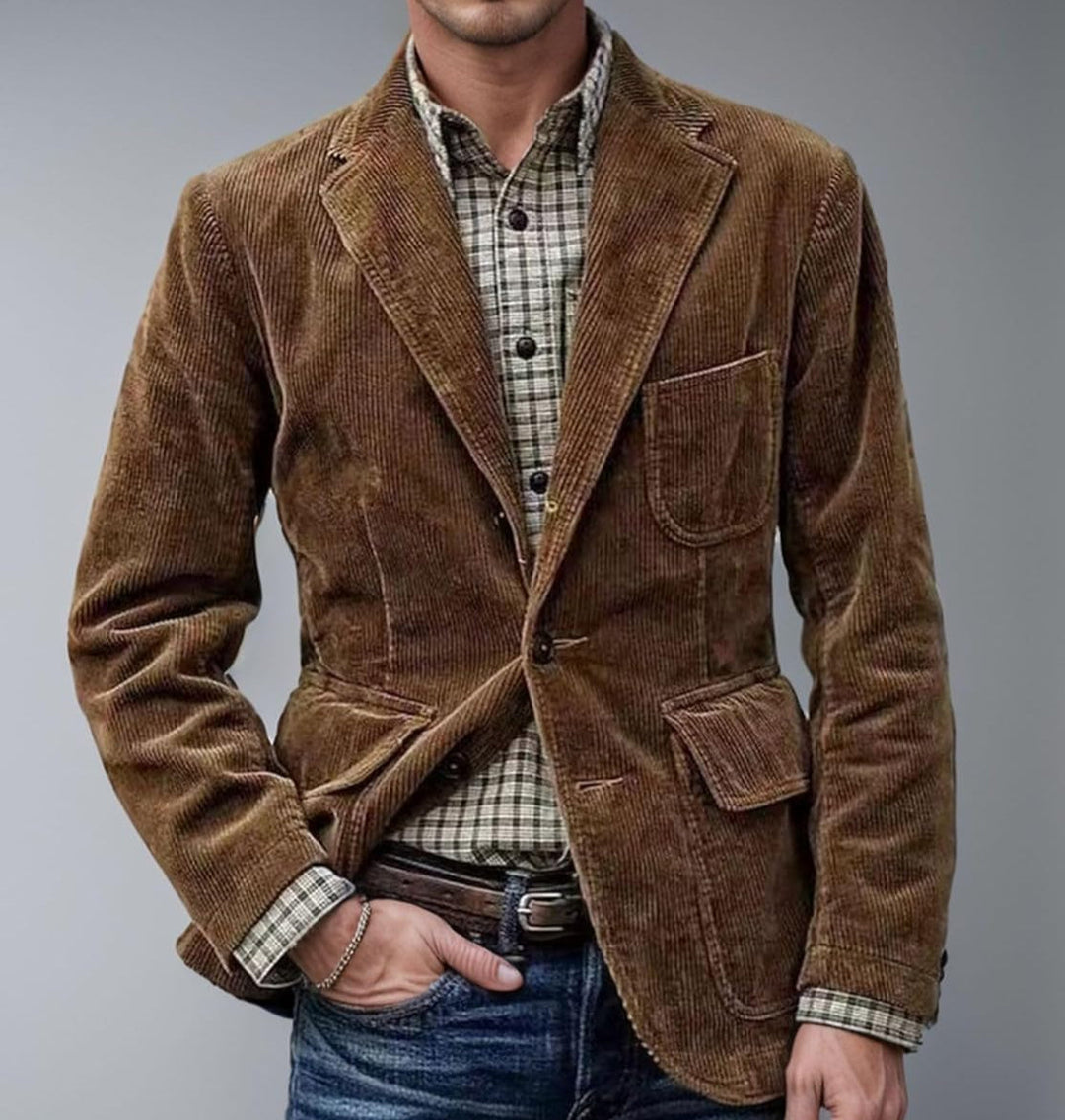 Lorenti™ | Vintage Jacket & Vest Set