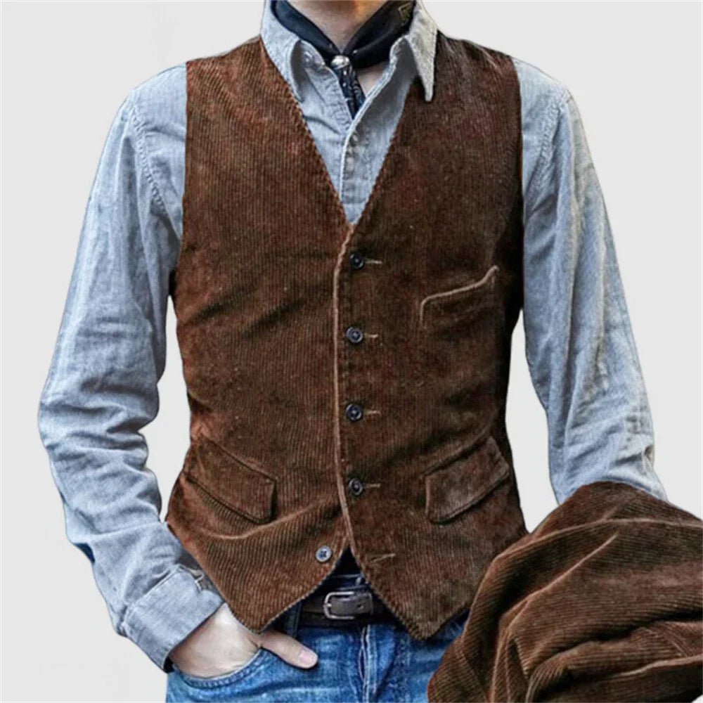 Lorenti™ | Vintage Jacket & Vest Set