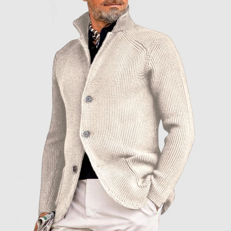 Arnaud™ | Retro Military-Inspired Cardigan for Modern Elegance