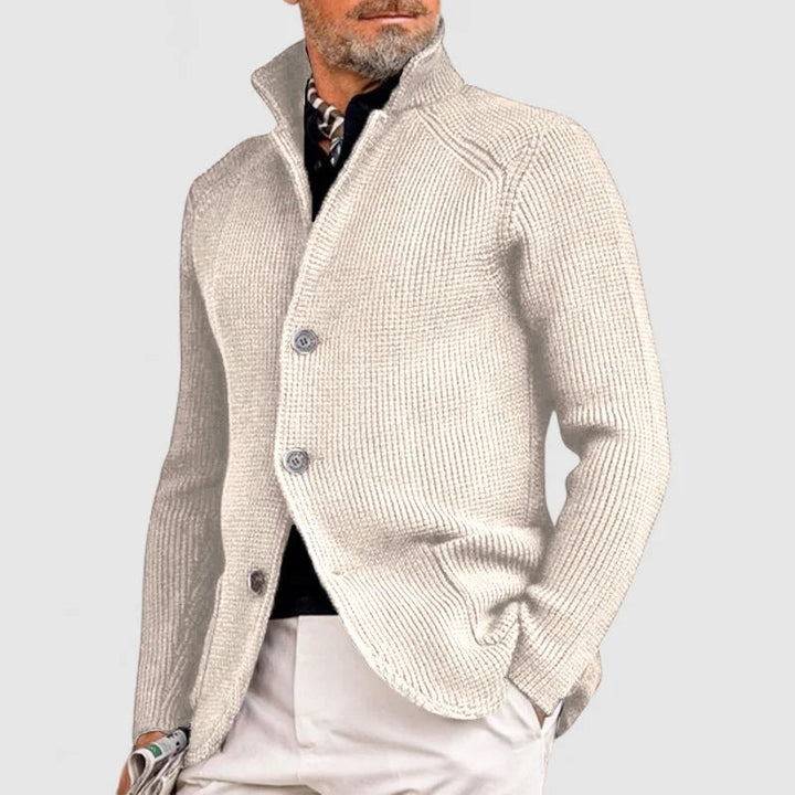 Arnaud™ | Retro Military-Inspired Cardigan for Modern Elegance