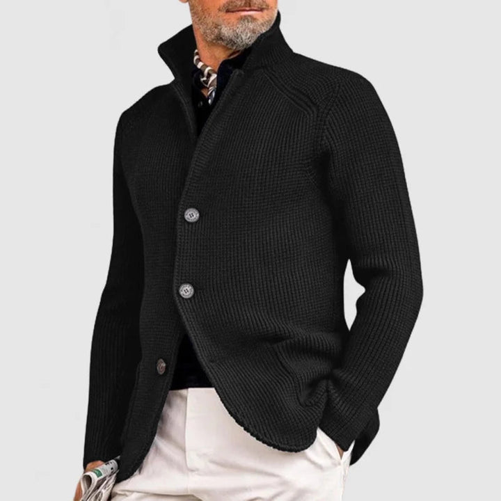 Arnaud™ | Retro Military-Inspired Cardigan for Modern Elegance