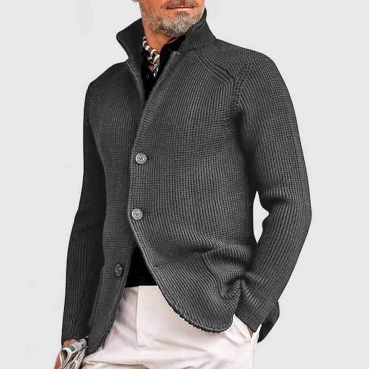 Arnaud™ | Retro Military-Inspired Cardigan for Modern Elegance