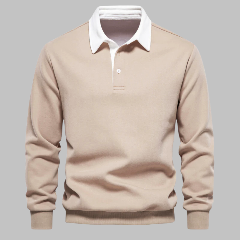 Cornelis™ | Classic Men’s Sweater with Polo Collar