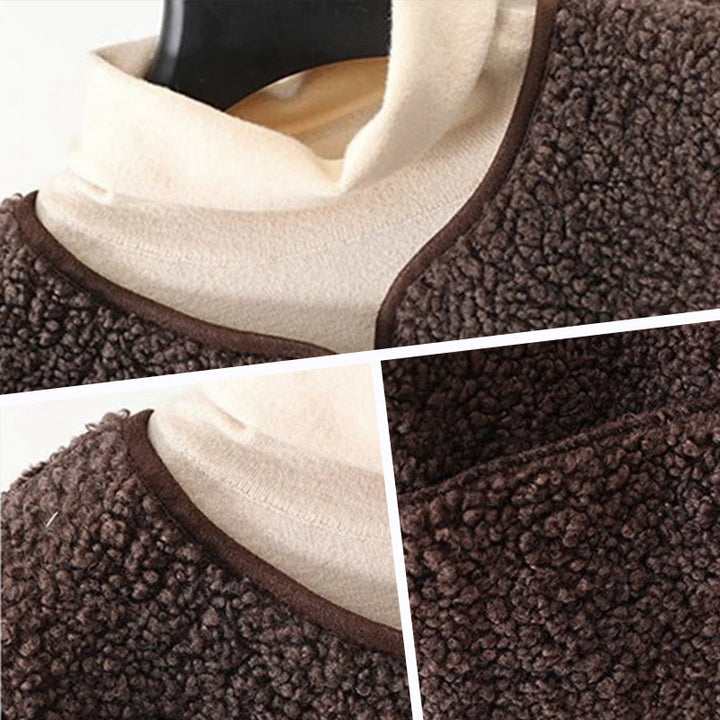 Clara™ | Women's Warm Autumn Vest with Button Closure