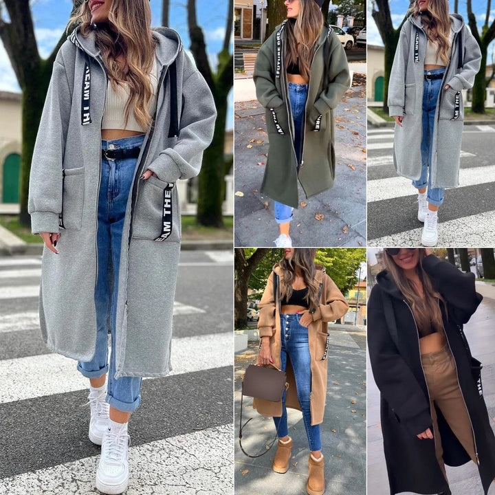 Kristien™ | Longline Hoodie Jacket