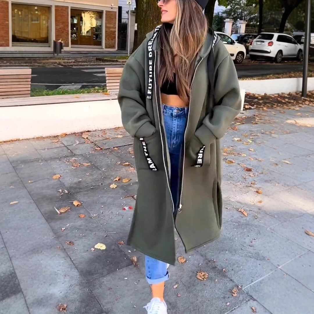 Kristien™ | Longline Hoodie Jacket